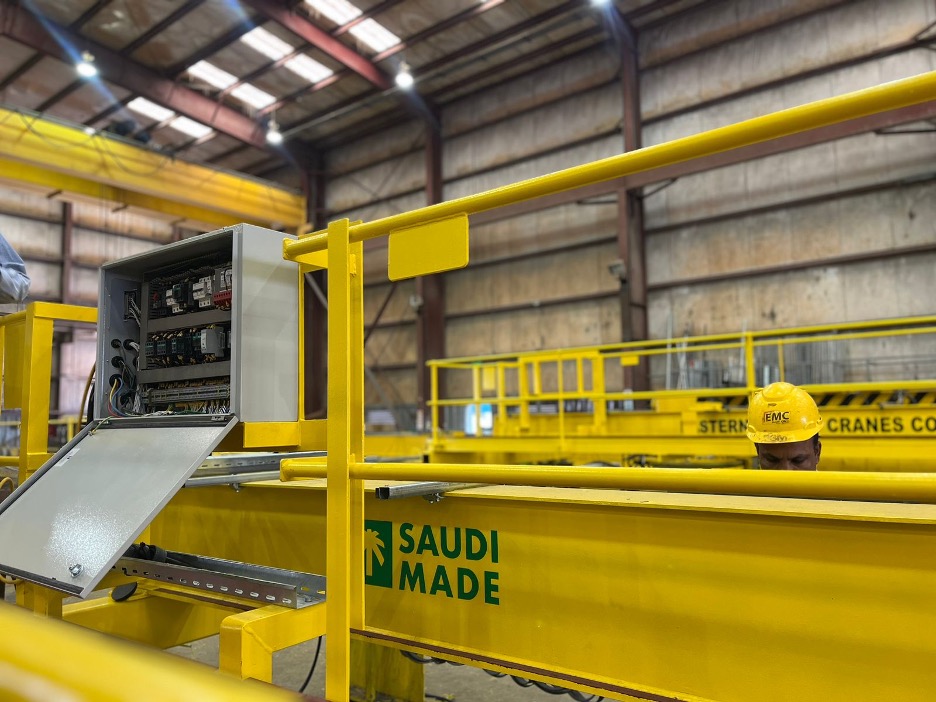 Advancing Ahead: EMC’s Efforts to Emphasize Saudi-Made in the Cranes Business
